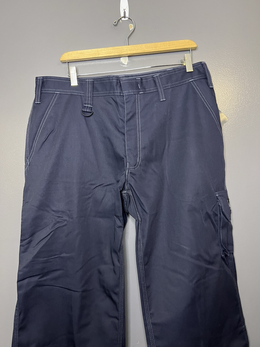 Mascot Cargo Pants Mens 38x35 Blue Berkeley Industry Workwear 13579-442-010